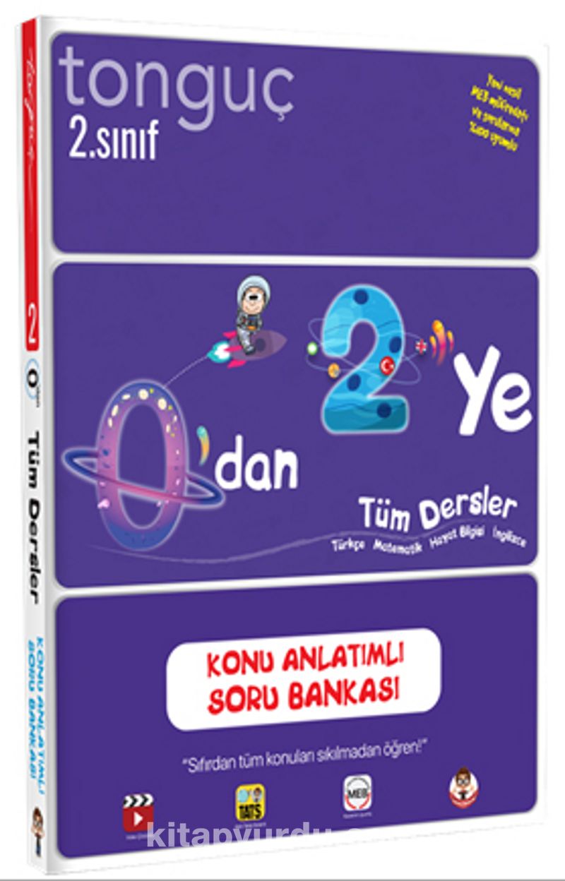 0 dan 2 ye Konu Anlatımlı Soru Bankası Pdf İndir TONGUÇ AKADEMİ Pdf